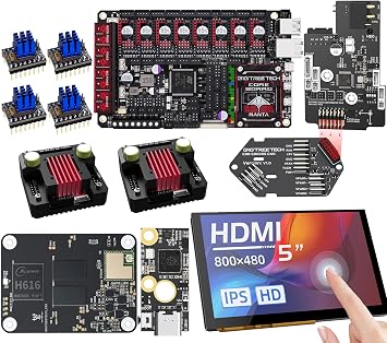 BIGTREETECH Stealthy High Speed Solution - Manta M8P V2.0+HDMI5+CB1+EBB SB2209+TMC2209*4PCS