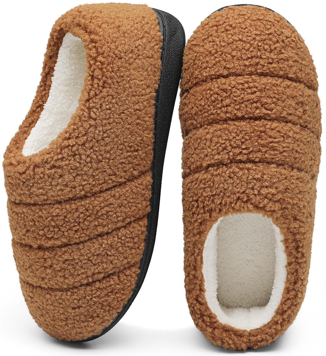 Mishansha Pantofole Inverno Calde in Memory Foam Ciabatte da Casa Comode Antiscivolo, Unisex-Adulto