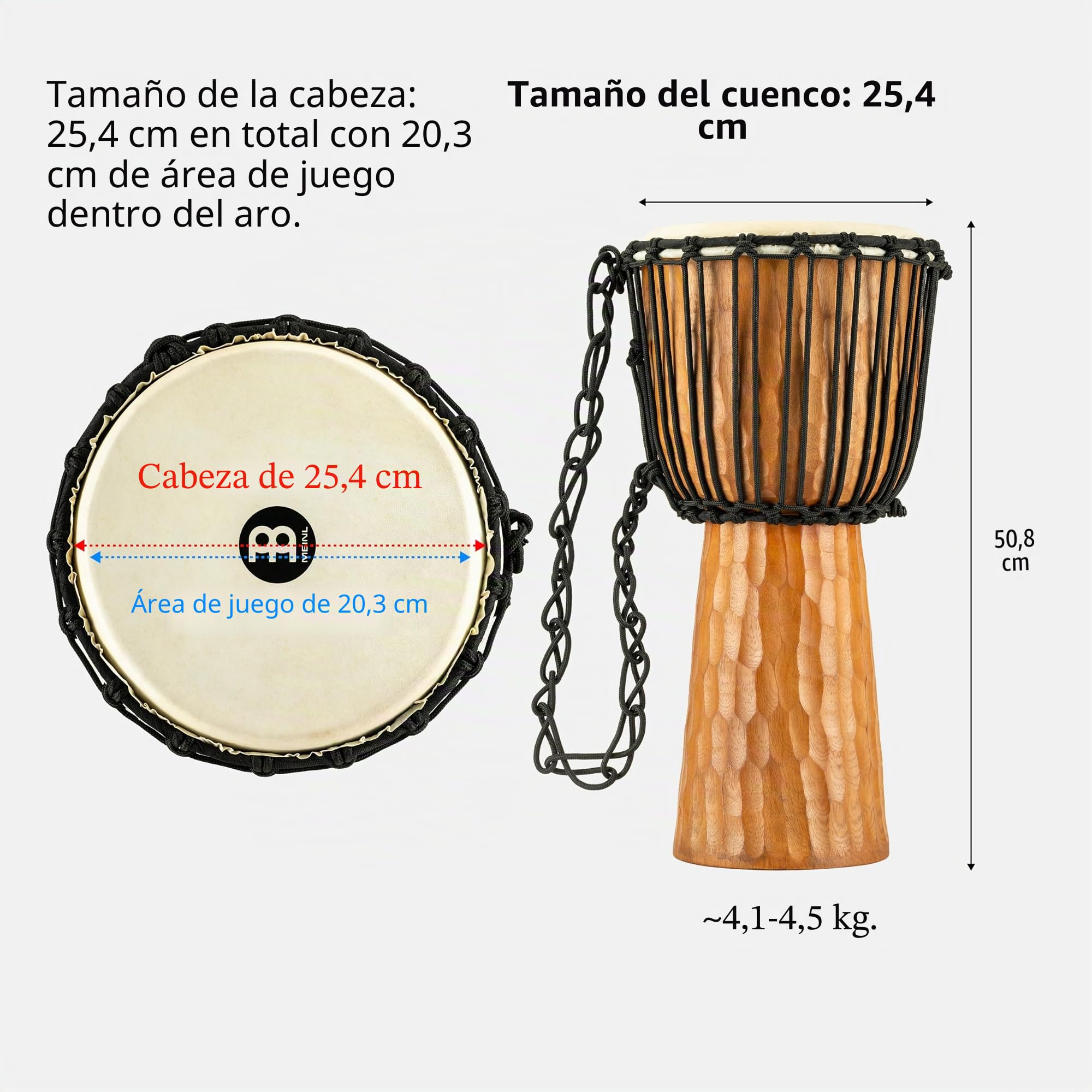 Meinl HDJ4-M - Djembe 10"
