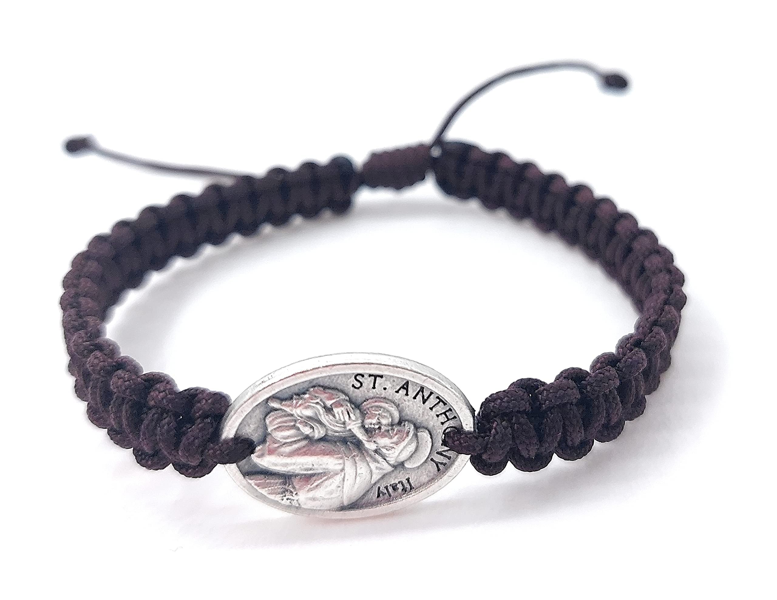 St Anthony medal bracelet, Virgin Mary medal, Catholic bracelet with St  Anthony/Virgin Mary medal