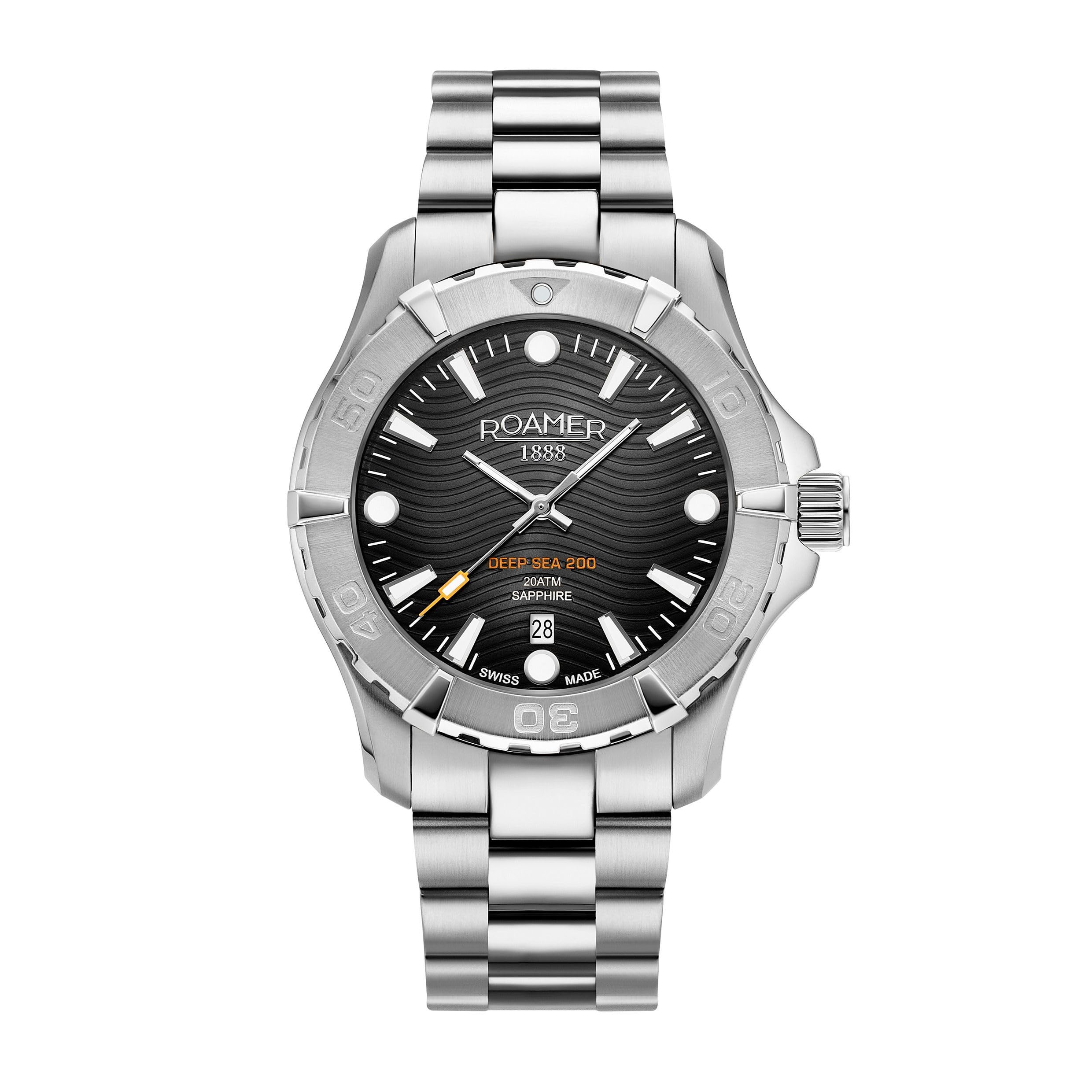 Roamer Date Watch Deep Sea 200
