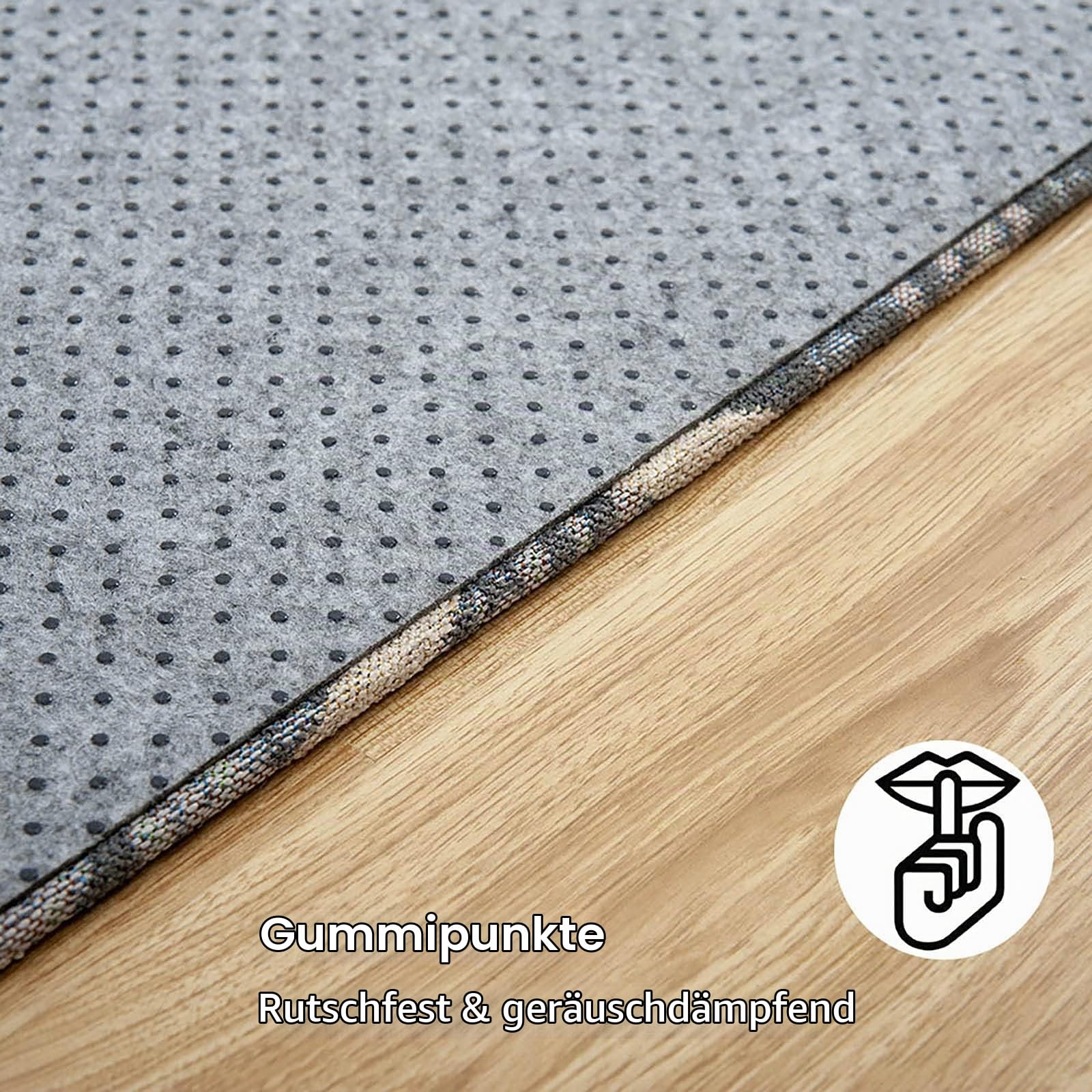 Luxus Bürostuhl Unterlage - Bodenschutzmatte für Teppich- bodenschutzmatte bürostuhl, 120x90cm Stuhlmatte für Home Office, schützt Hartholzbö, Santiago