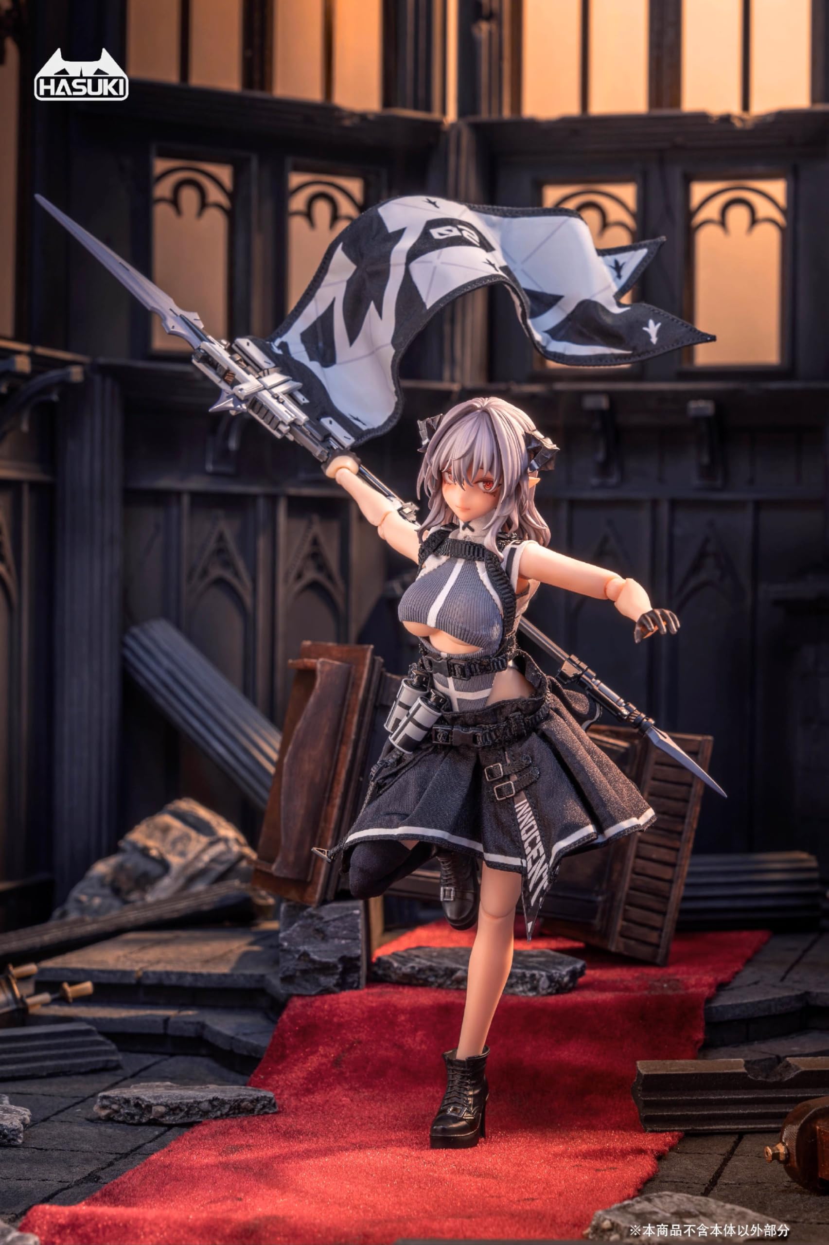 文学・小説 hasuki 1/12 Scale Figure PA.009 Amazon.com: DZHSNWJ HASUKI PA009 PA-009 Succubus Sister Friede 1