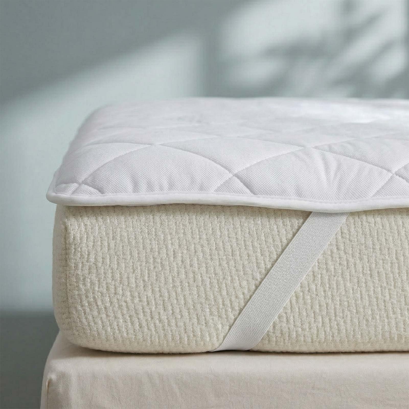 HOMESCAPES Surmatelas Bébé Rafraîchissant 70x140cm – Lot de 2, Respirant et hypoallergénique, Effet Frais au Toucher, Certifié Oeko-Tex