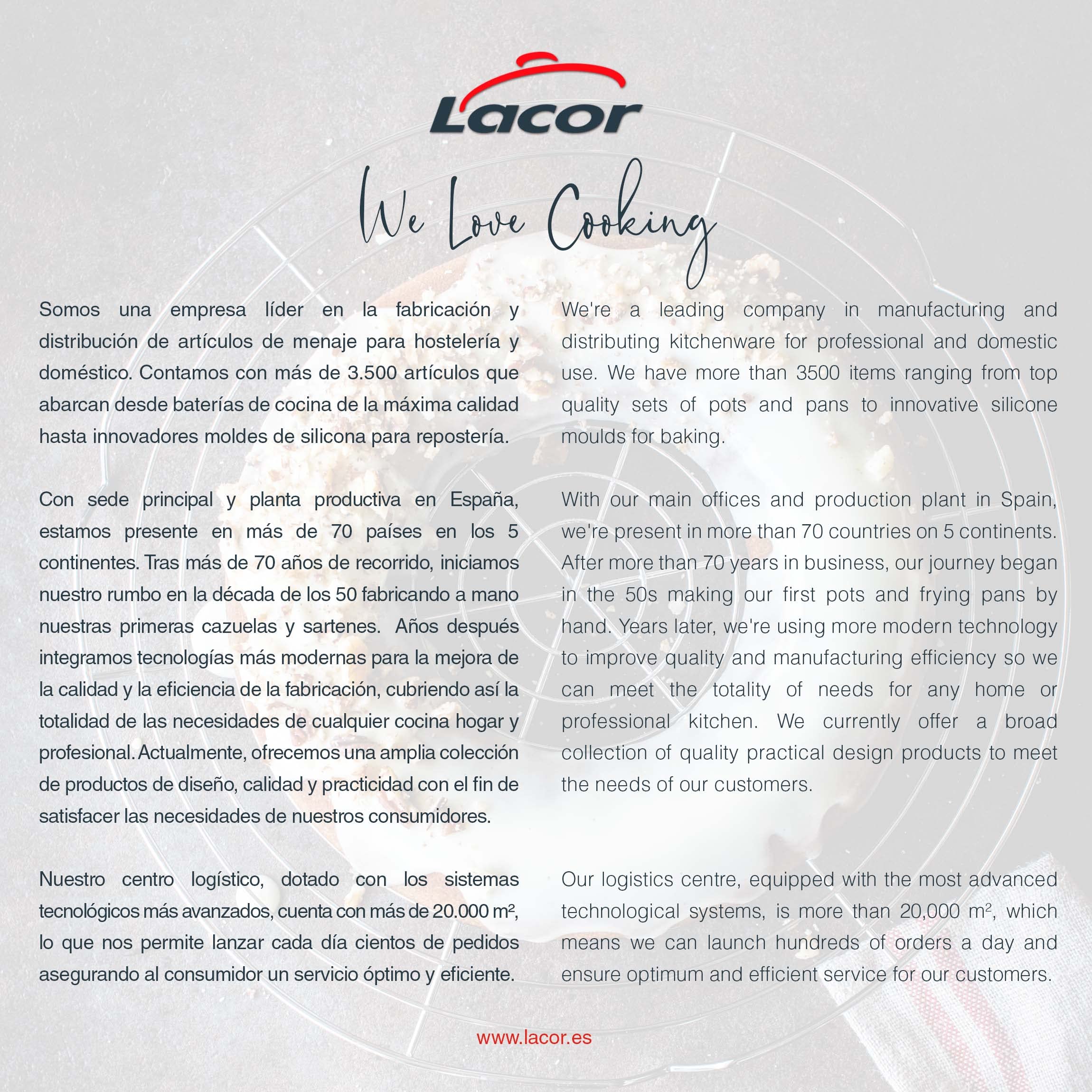 LACOR Grille Pâtisserie Acier Chromé 32 x 32 x 2 cm