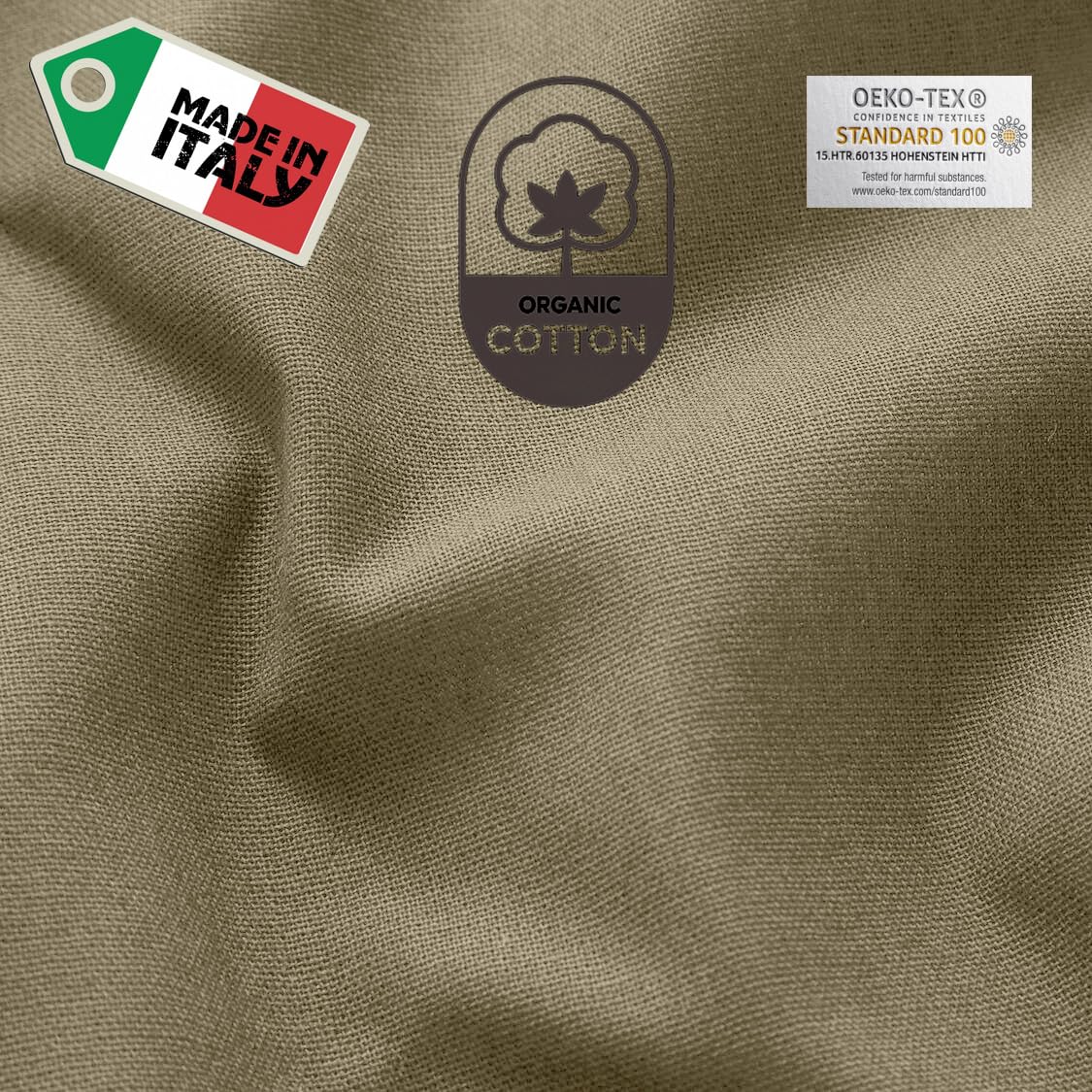 Byour3 - Copriletto in Cotone Misto ORGANICO Matrimoniale Letto Singolo Piazza e Mezza Coperta Pesante Lavabile Teli Arredo Multiuso Copritutto GrandFoulard Copridivano (Beige, Matrimoniale)