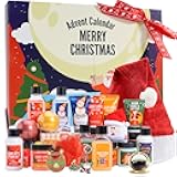 Advent Calendar 2025-24 Days of Beauty Advent Calendar, BFFLOVE Spa Gift Baskets with Shampoo Bar, Bath Bombs, Christmas Gifts for Women Christmas Gifts for Women