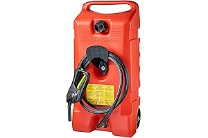 Scepter 14-Gallon Portable Gasoline Fuel Tank and Transfer Siphon Pump