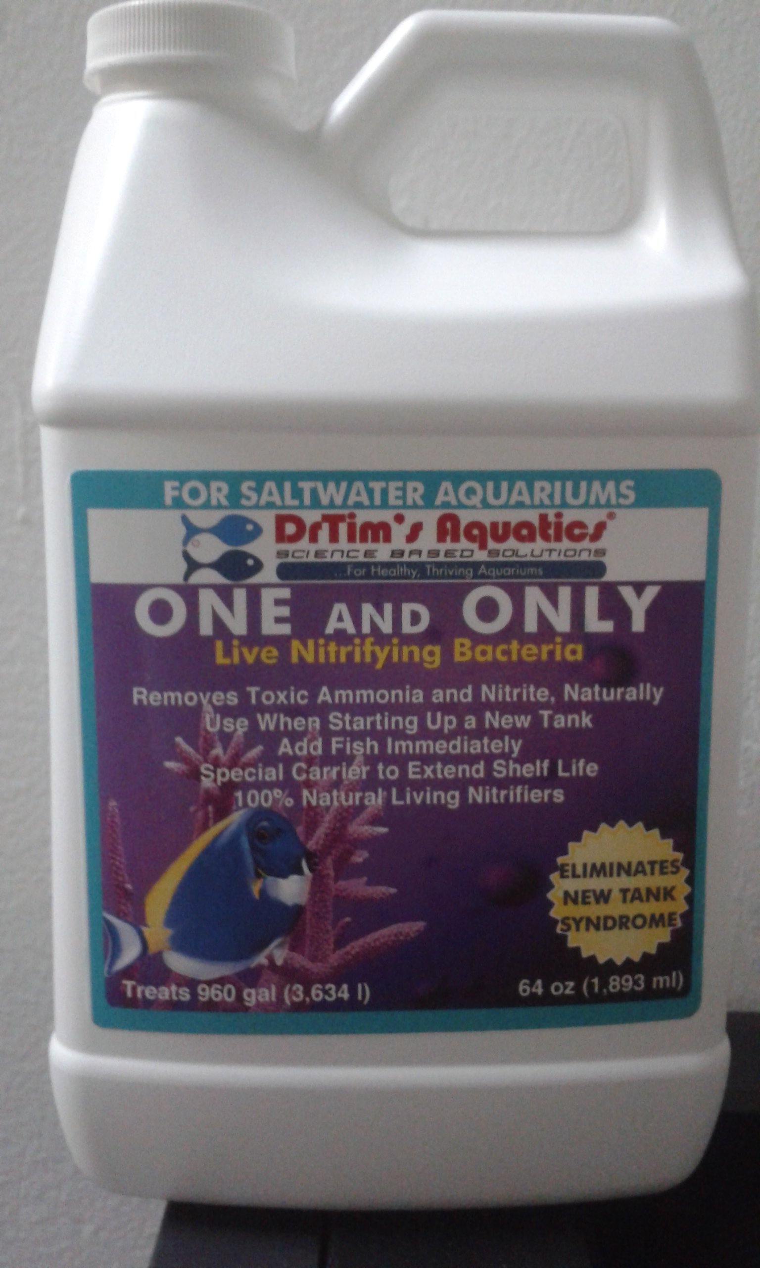Buy Dr. Tim’s Aquatics Saltwater One & Only Nitrifying Bacteria For