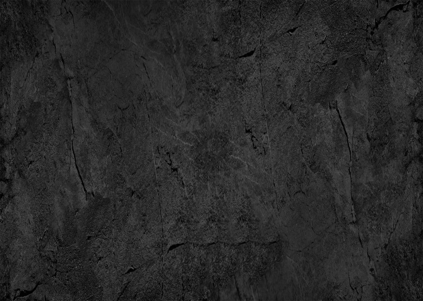 17x10FT (5.2x3m) Parete In Intonaco Nero Ruvido Sfondo Fotografico