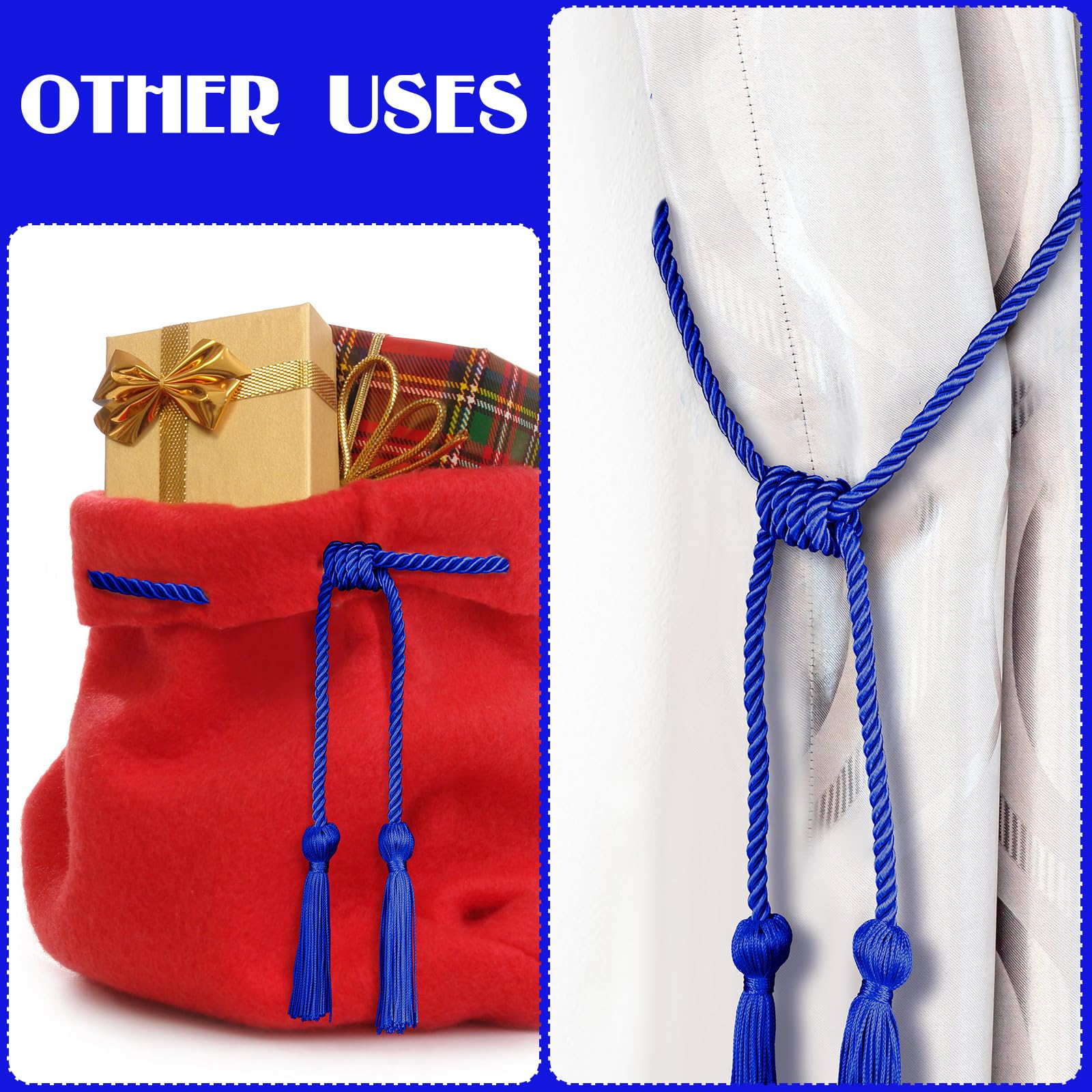 Graduation Cords Cindeer 20 Pieces Honor Cord 67'' 2025 Assorted Colors ...