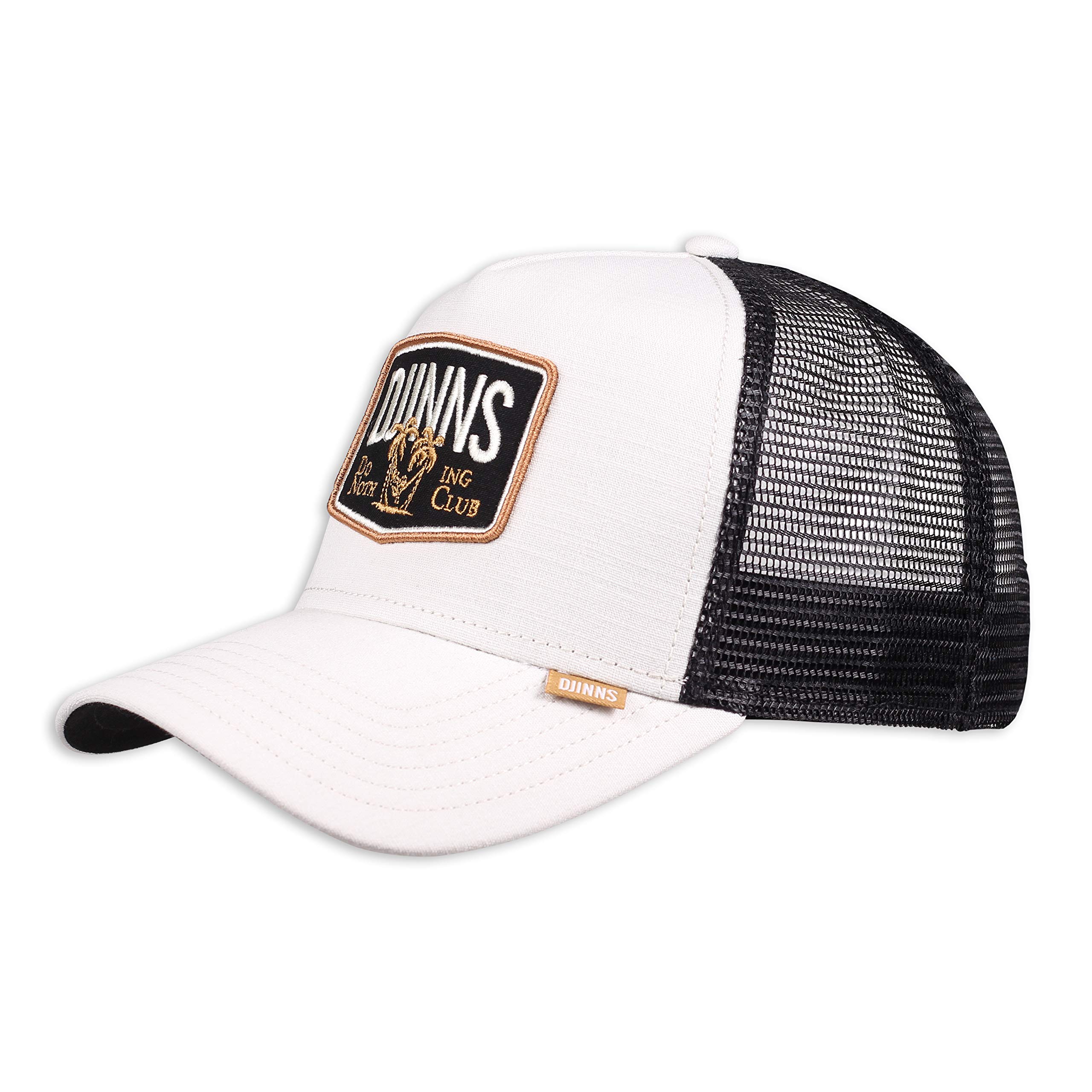 Djinns Mens Do Nothing Club Sunnyfab Trucker Cap - Off White