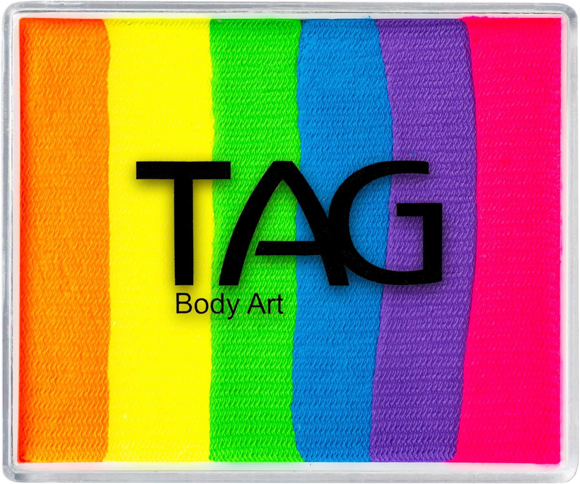 TAG Face and Body Paint - Split Cake 50g (Neon Rainbow)