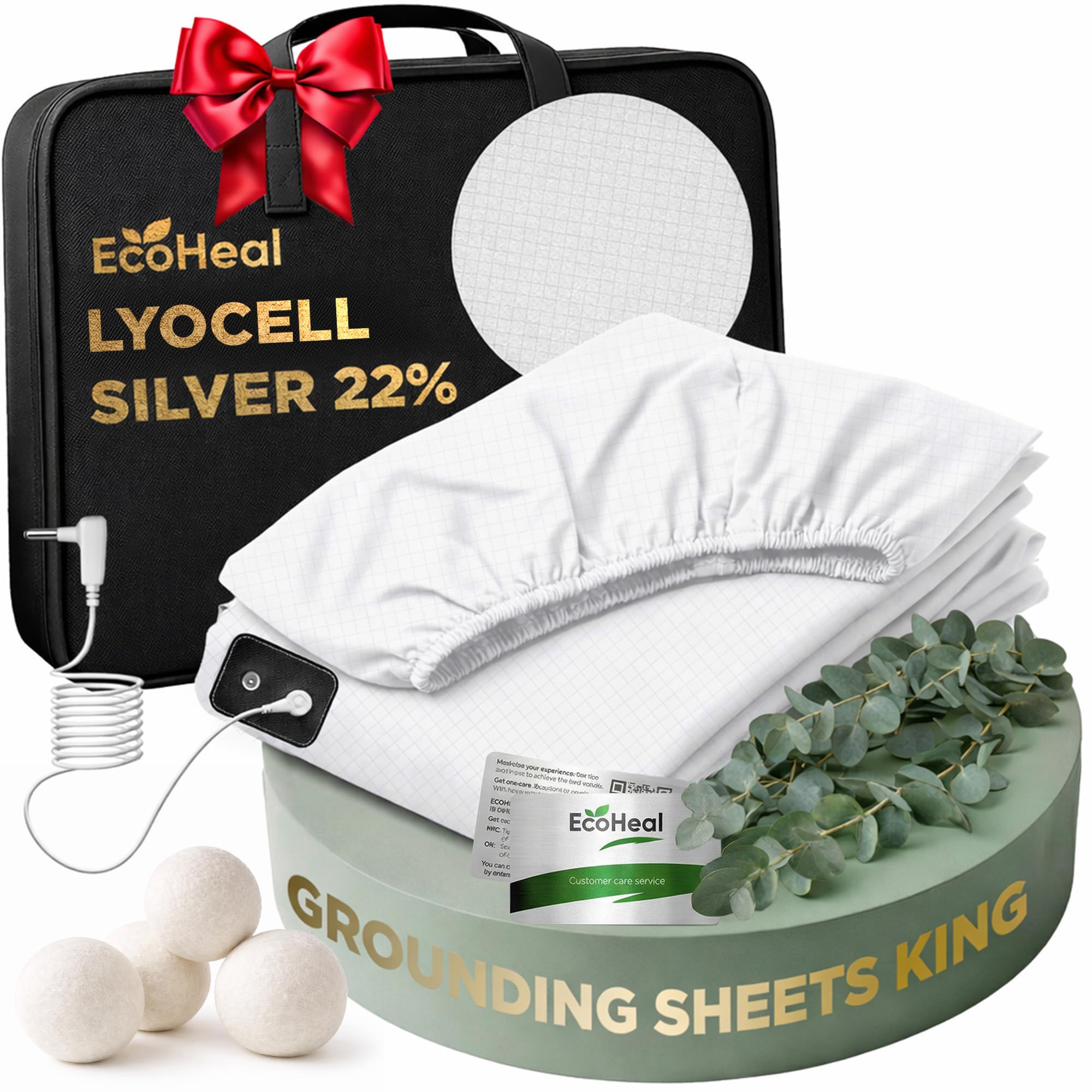 ECOHEAL Lyocell Grounding Sheets King