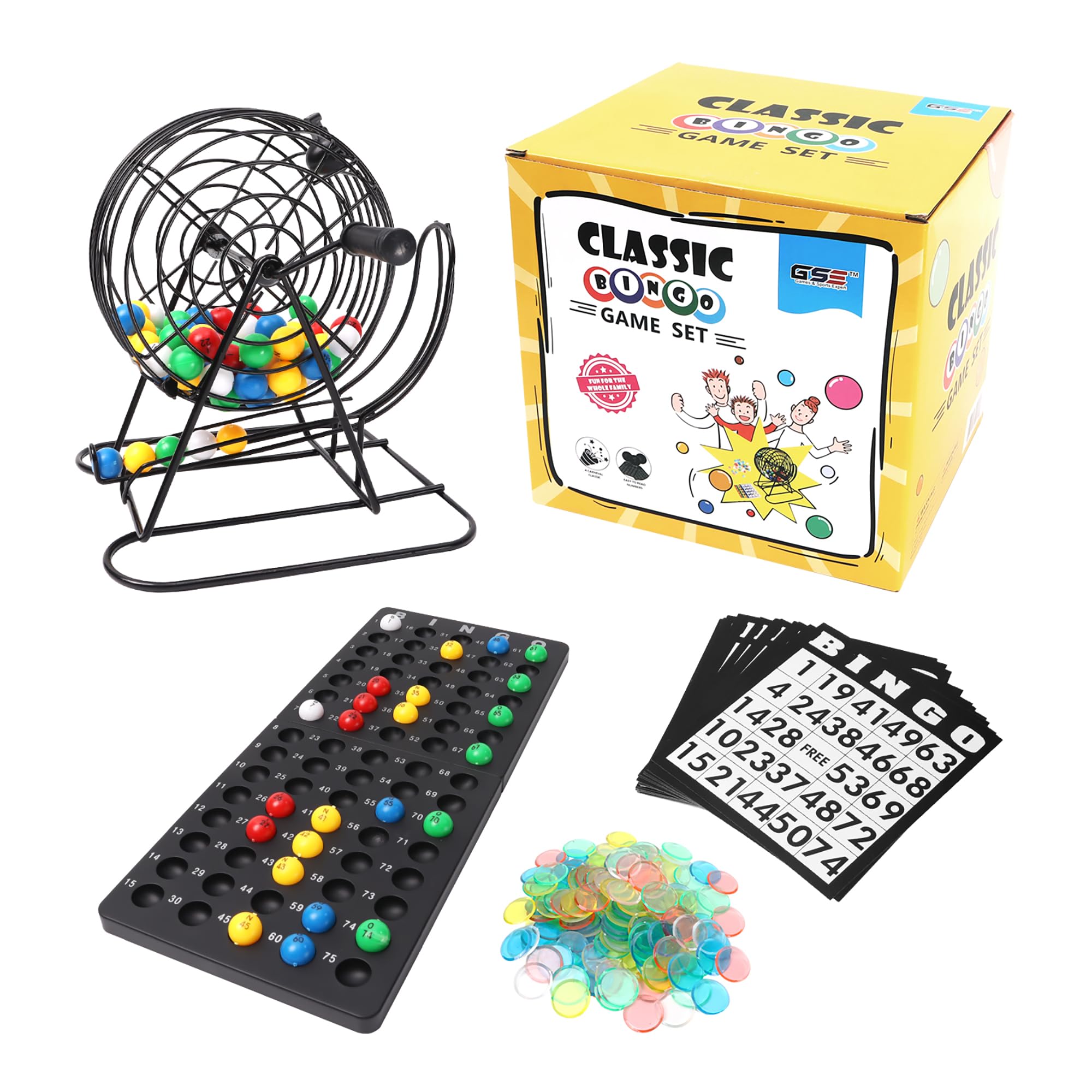 GSE Games & Sports Expert Deluxe Bingo Game Set