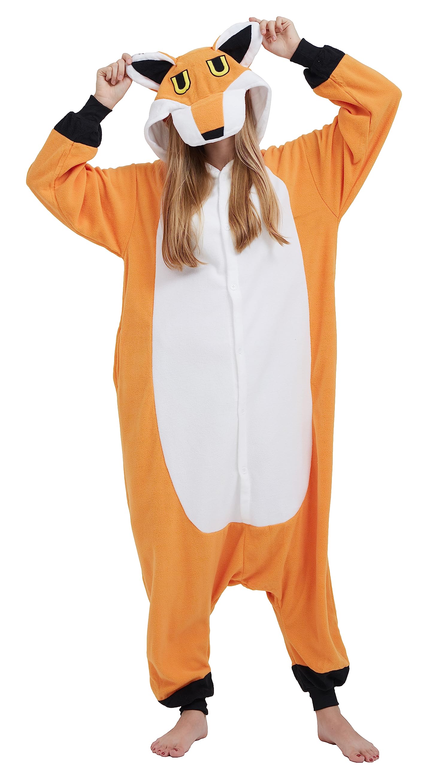 SimZoo Adulto Disfraz Pijama Unisex Pijama Kigurumi Onesie para Carnaval Halloween Cosplay Ropa de Dormir Traje de Disfraz para Navidad Festival Mujer y Hombre — view 24