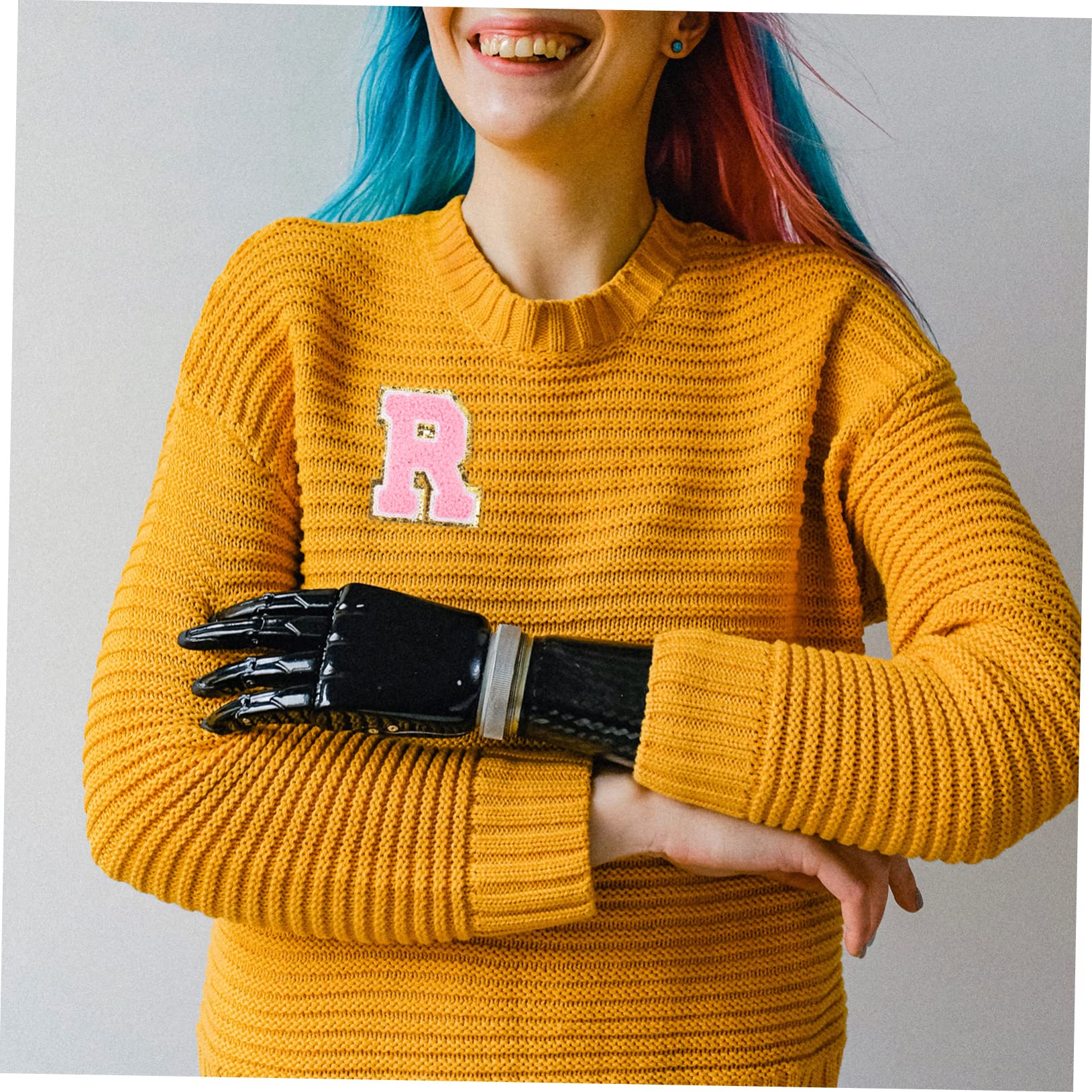 TEHAUX 78pièces Patches Brodés Lettre Thermocollants Pour Vêtements Accessoires De Mode Décoration Pour Et Textiles