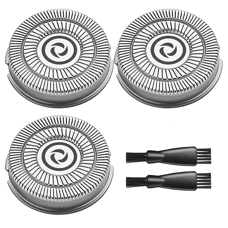 Cabeças de reposição uijino para barbeador elétrico Noahstrong RS1003, pacote com 3