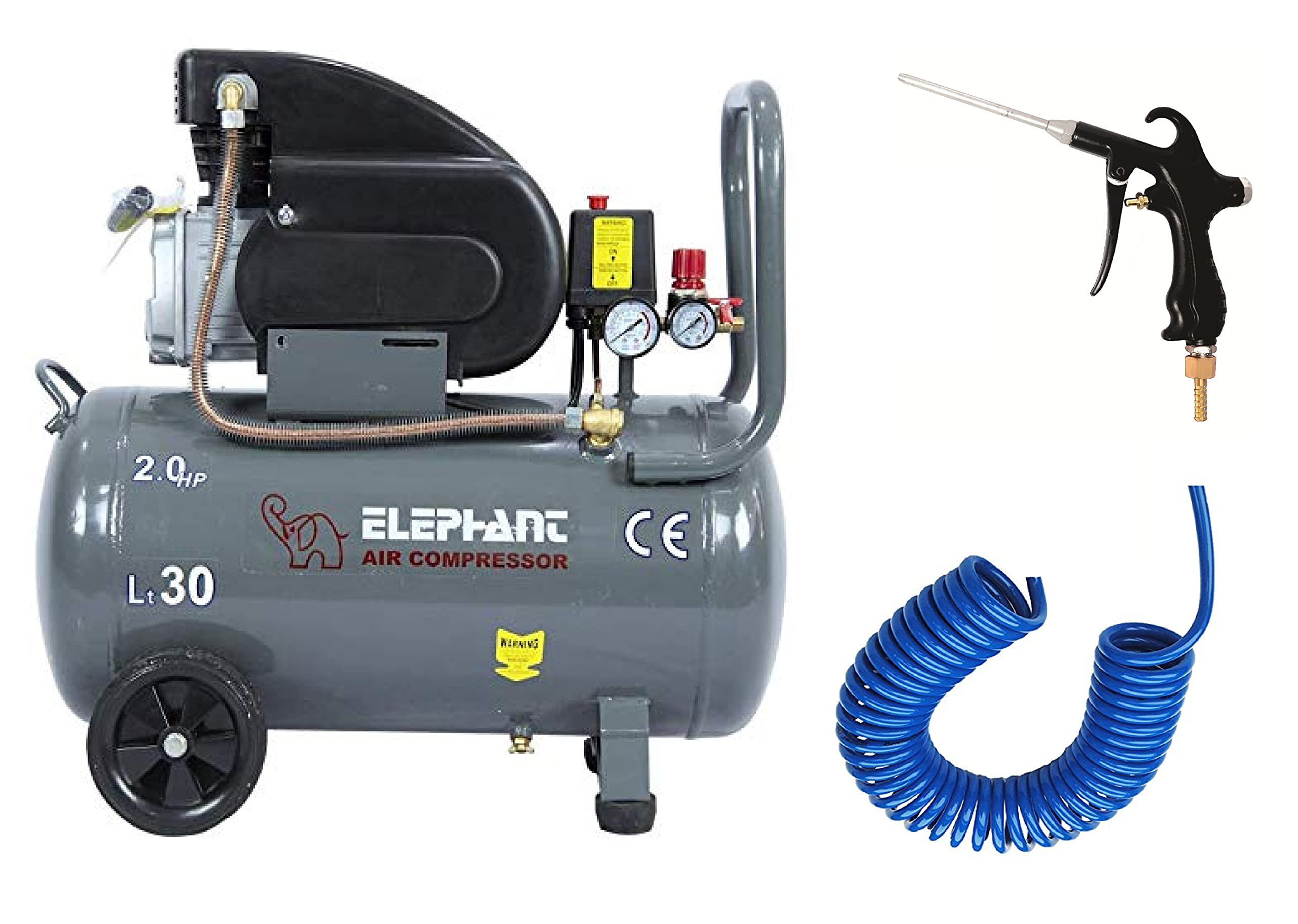 Elephant Combo of Painter Air Blow Gun ABG-04 and Air Compressor AC 30 C with PU Pipe and Fittings (B07Z3X1MC9) Amazon Price History, Amazon Price Tracker