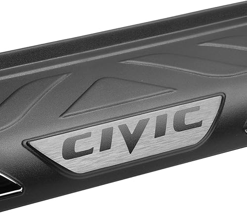 Miniatura 2 de DNA MOTORING PT-ZTL-8016 Protector de parachoques trasero para Honda Civic 4-Dr Sedán 16-17, 1 paquete, color negro