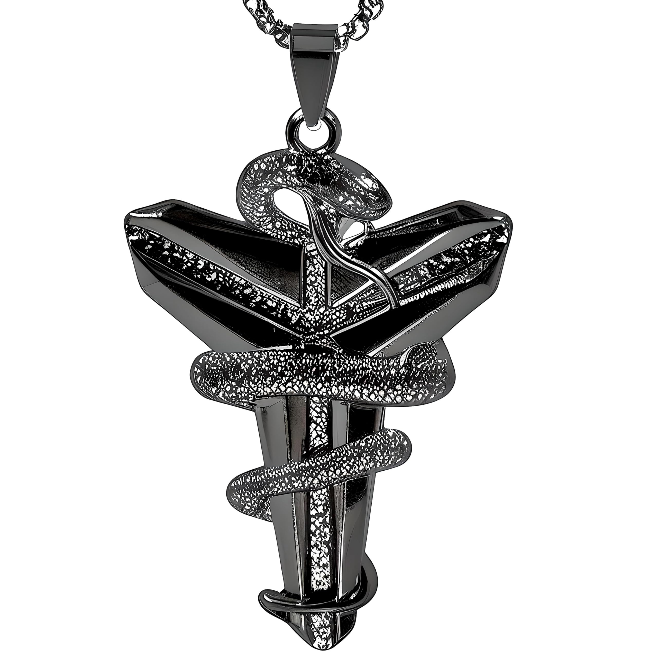 See full amazon price history chart for THE MEN THING BLACK MAMBA - Pure Titanium Steel Black Mamba Pendant with 24inch Round Box Chain for Men & Boys THE MEN THING BLACK MAMBA - Pure Titanium Steel Black Mamba Pendant with 24inch Round Box Chain for Men & Boys (B0CYWVSX3B) Amazon Price History, Amazon Price Tracker