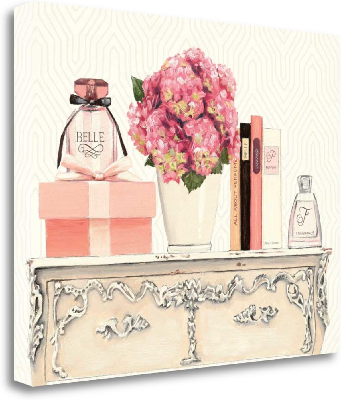 "Parfum Chic II" By Marco Fabiano, Fine Art Giclee Print on Gallery Wrap Canvas, Ready to Hang