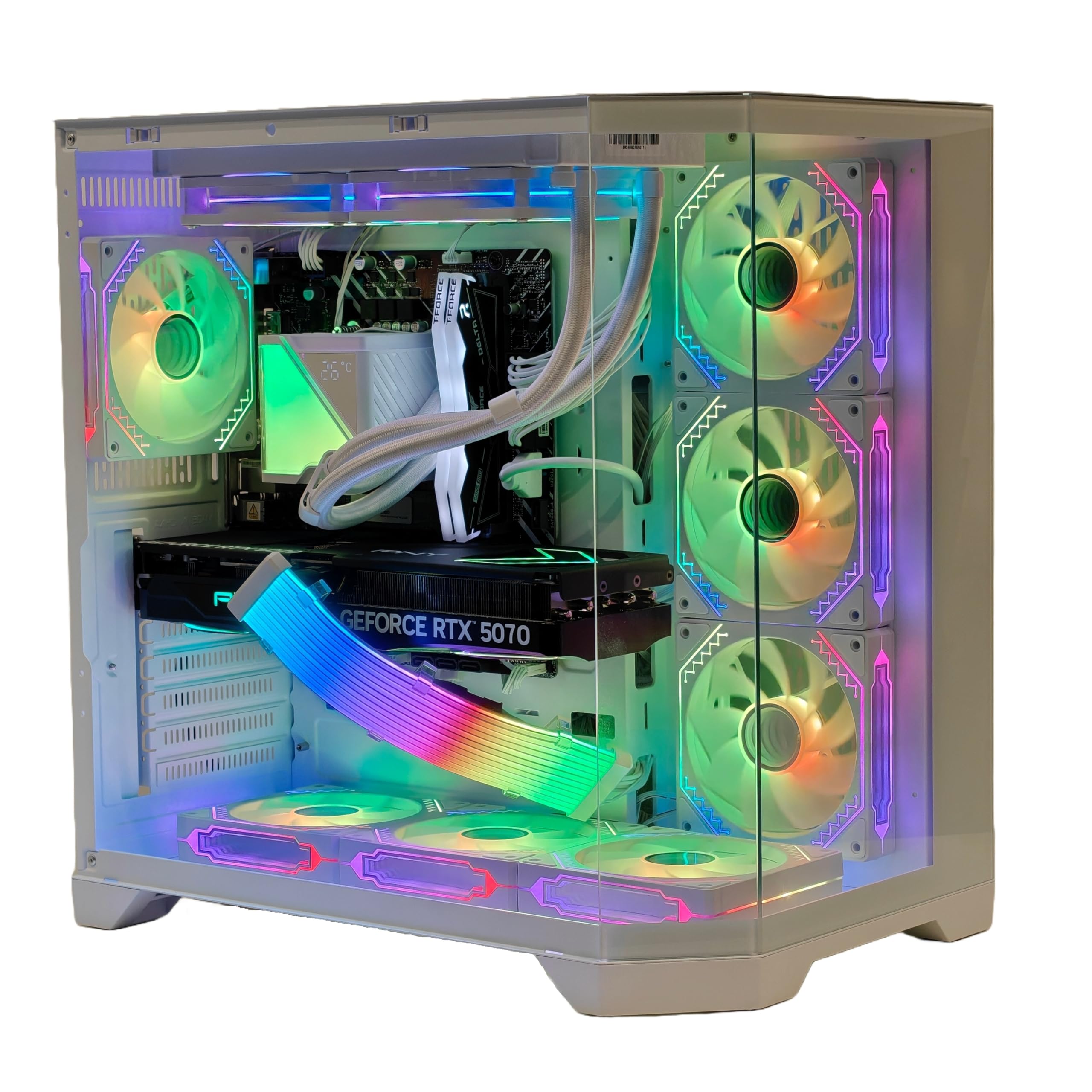 Gaming PC, Core i7-12700KF Processor | RTX 5070 12GB GDDR7 | RAM 32GB 6000MHz DDR5 | 1TB Nvme SSD | Cooler 240MM | Windows 11 Pro