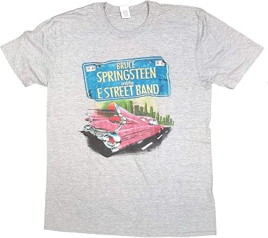 Bruce Springsteen T Shirt - Pink 