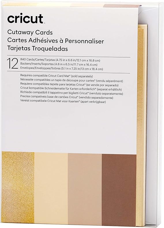 Cricut Cutaway Cards R40, Intricately Design Birthday Cards