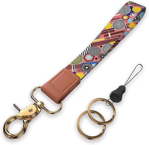 Miniatura 1 de Llavero con correa de muñeca, llavero para mujeres y hombres, bonitos cordones para llaveros.