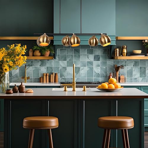 Miniatura 2 de Candelabros para comedor, iluminación ajustable de isla de cocina de 6 luces, gran lámpara moderna negra y dorada, lámparas de comedor sobre mesa