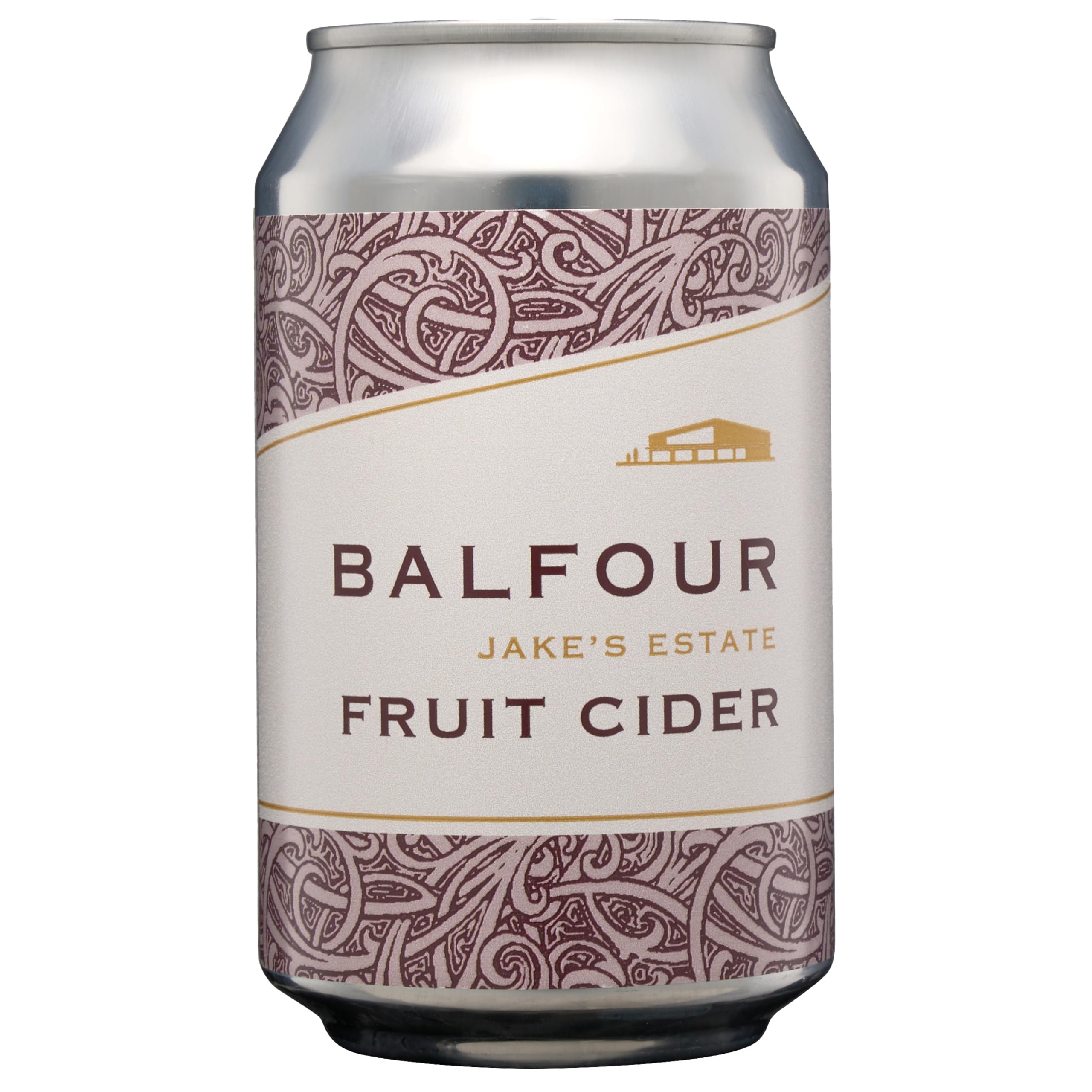 Balfour Fruit Cider Lightly Sparkling English Craft Cider, Winemaker-Crafted in Kent, 12 x 330ml Cans Case, 4% ABV, Strawberry & Blackcurrant Notes, Serve Chilled for Picnics & Gifts