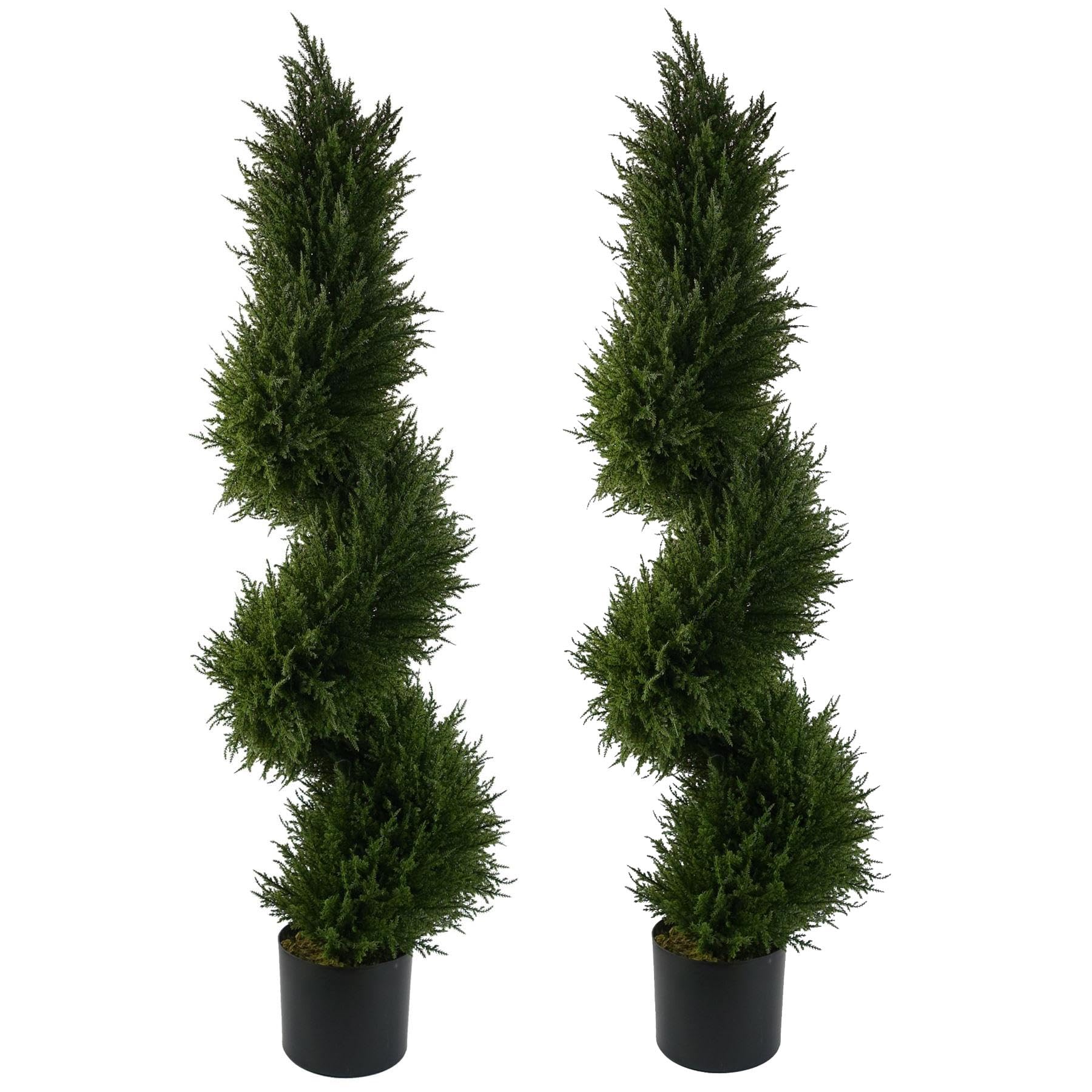 Leaf Artificial Topiary Tree Pairs