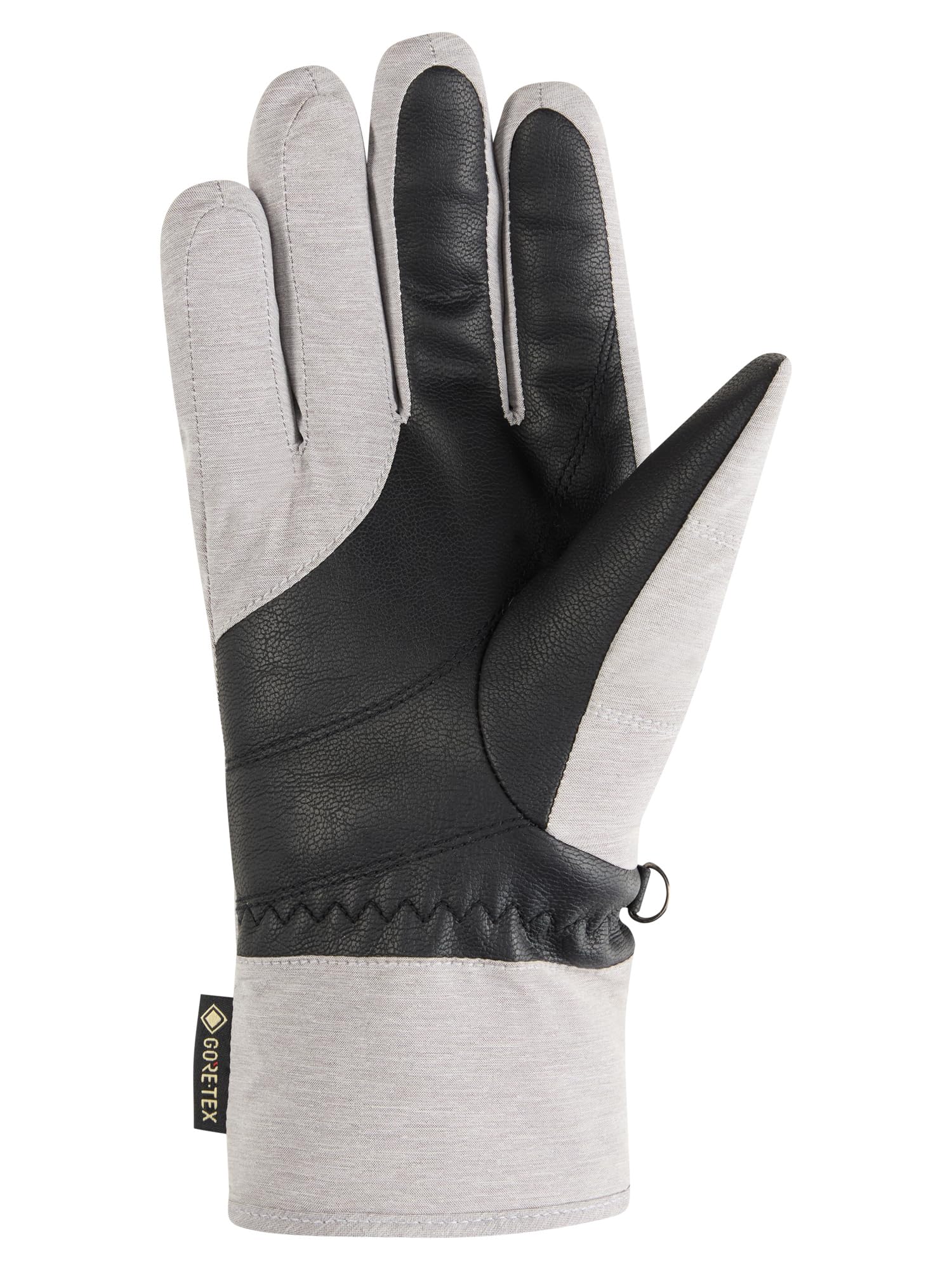 Ziener Guanti da sci da donna KLENN-Z per sport invernali | Gore-Tex, Primaloft, senza PFC, Light mélange, 7,5
