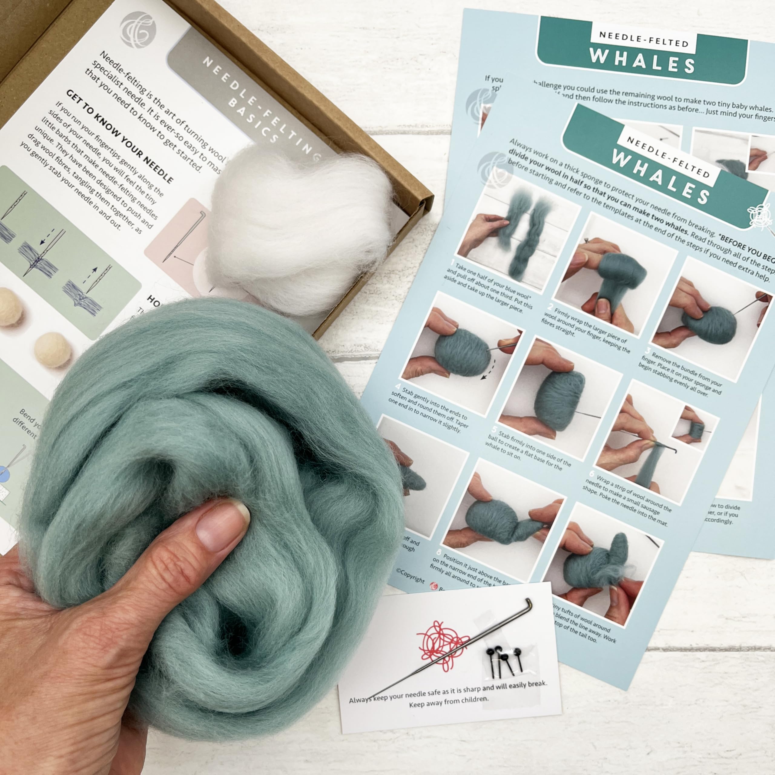 Bergin & Bath Needle Felting Kit - Image 3