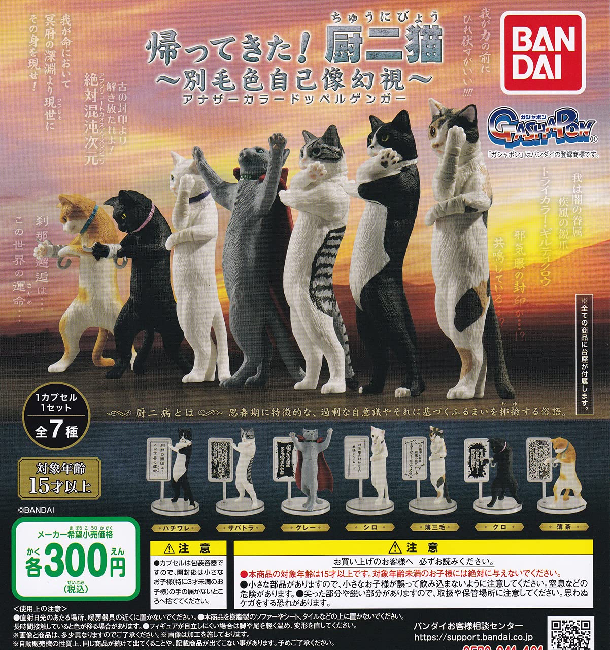 Amazon | 帰ってきた！厨二猫(ちゅうにびょう) 別毛色自己像幻視