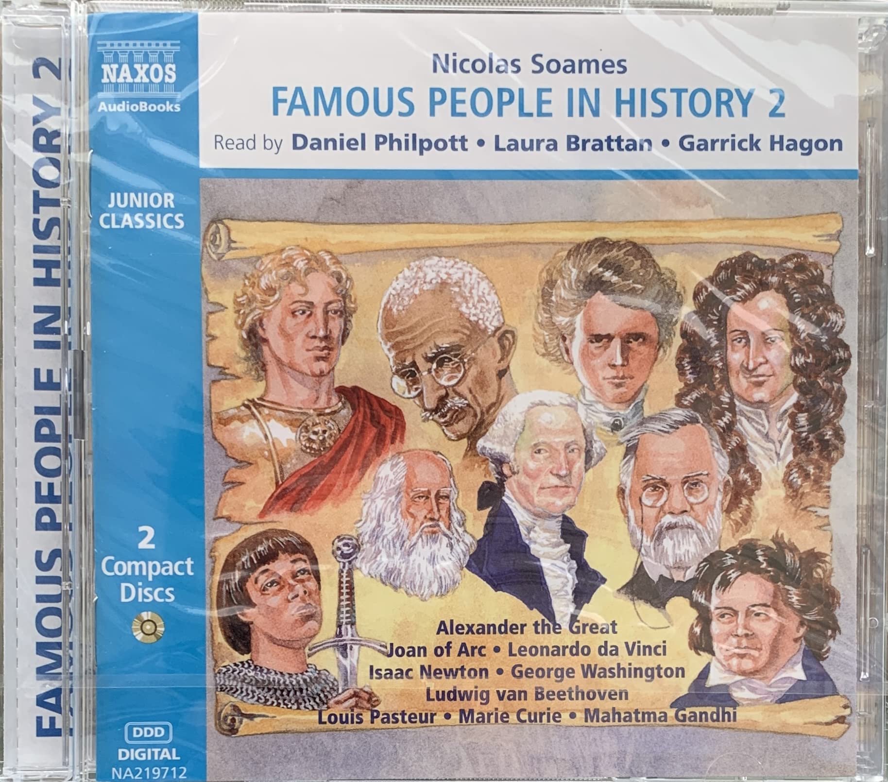 Famous People In History Vol. [Audio CD] Soames Nicholas