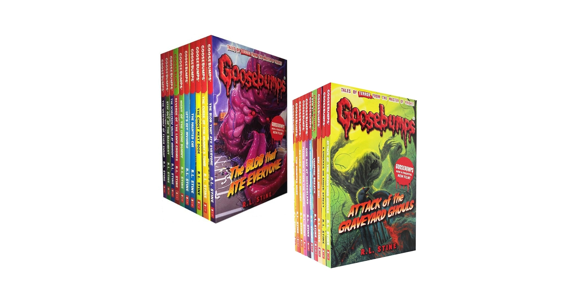 10冊 BUMPS books Goosebumps 10 book set: the blob that ate everyone, attack