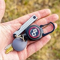 Vista 2 de StatGear Pocket Samurai plegable Tanto Micro Knife - Slipjoint Edition Pequeño cuchillo EDC Mini Gris