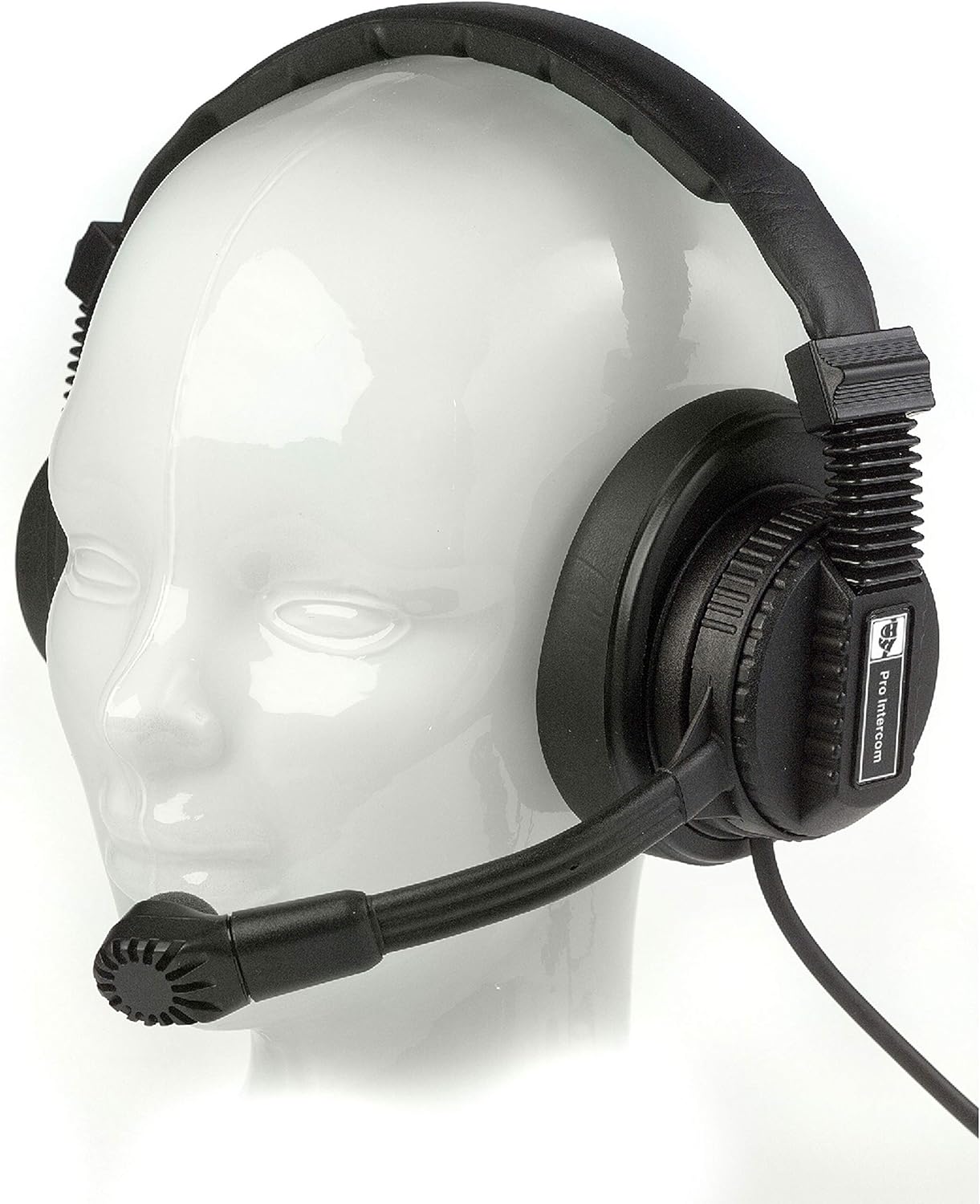 DMH920 Dual Muff Headset, 2 x 400-Ohm Earspeakers, 200-Ohm Dynamic Microphone