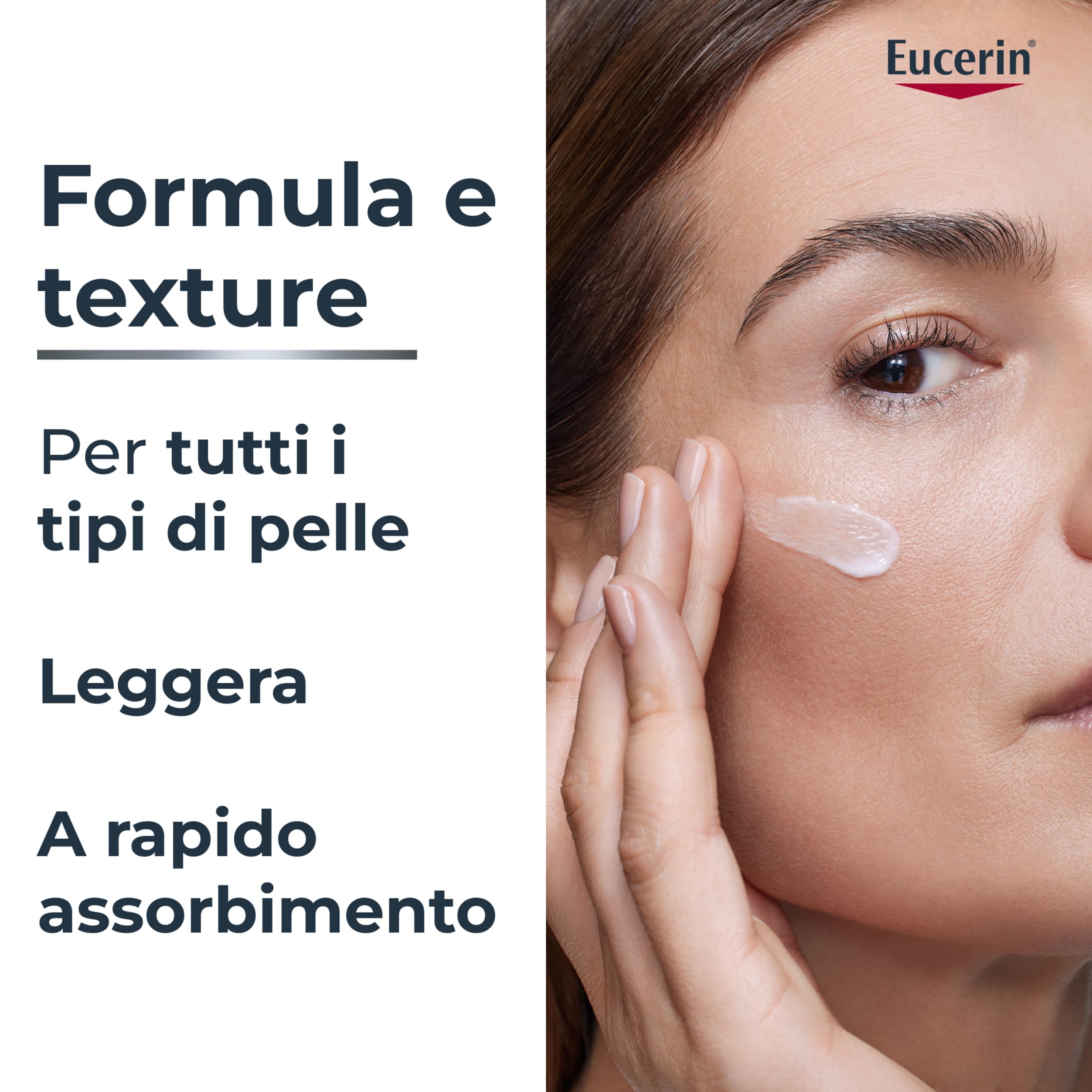Eucerin Hyaluron-Filler Epigenetic Serum 30 ml, Siero viso antirughe che corregge visibilmente i 10 segni dell'età della pelle, Siero viso Acido Ialuronico ed Epicelline per un effetto lifting