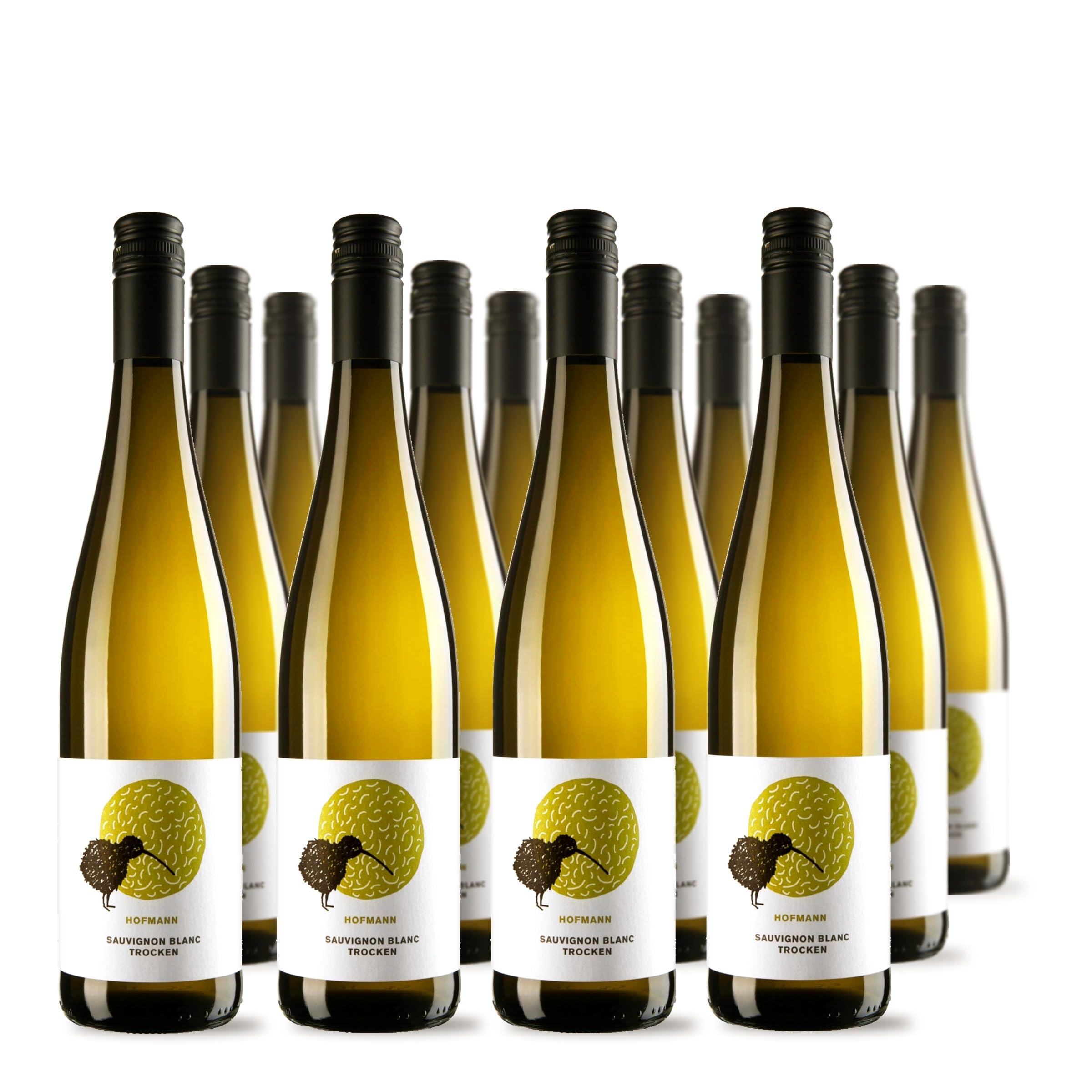 Hofmann 2024 Sauvignon Blanc trocken - BIO (12 x 0,75 l) inkl. weine.de-DropStop