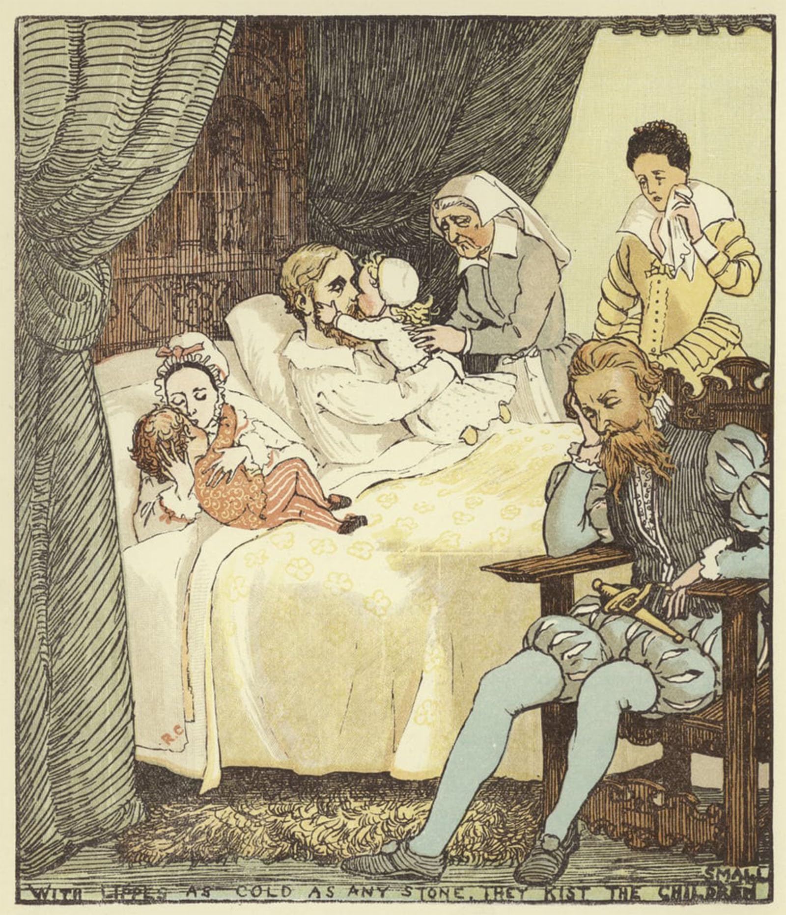 ARTXLXXBN Famous Prints Artwork Pictures Poster Painting Art the Babes in the Wood by Famous Artist Artwork Landscape Pictures for Home Decor 60x90cm