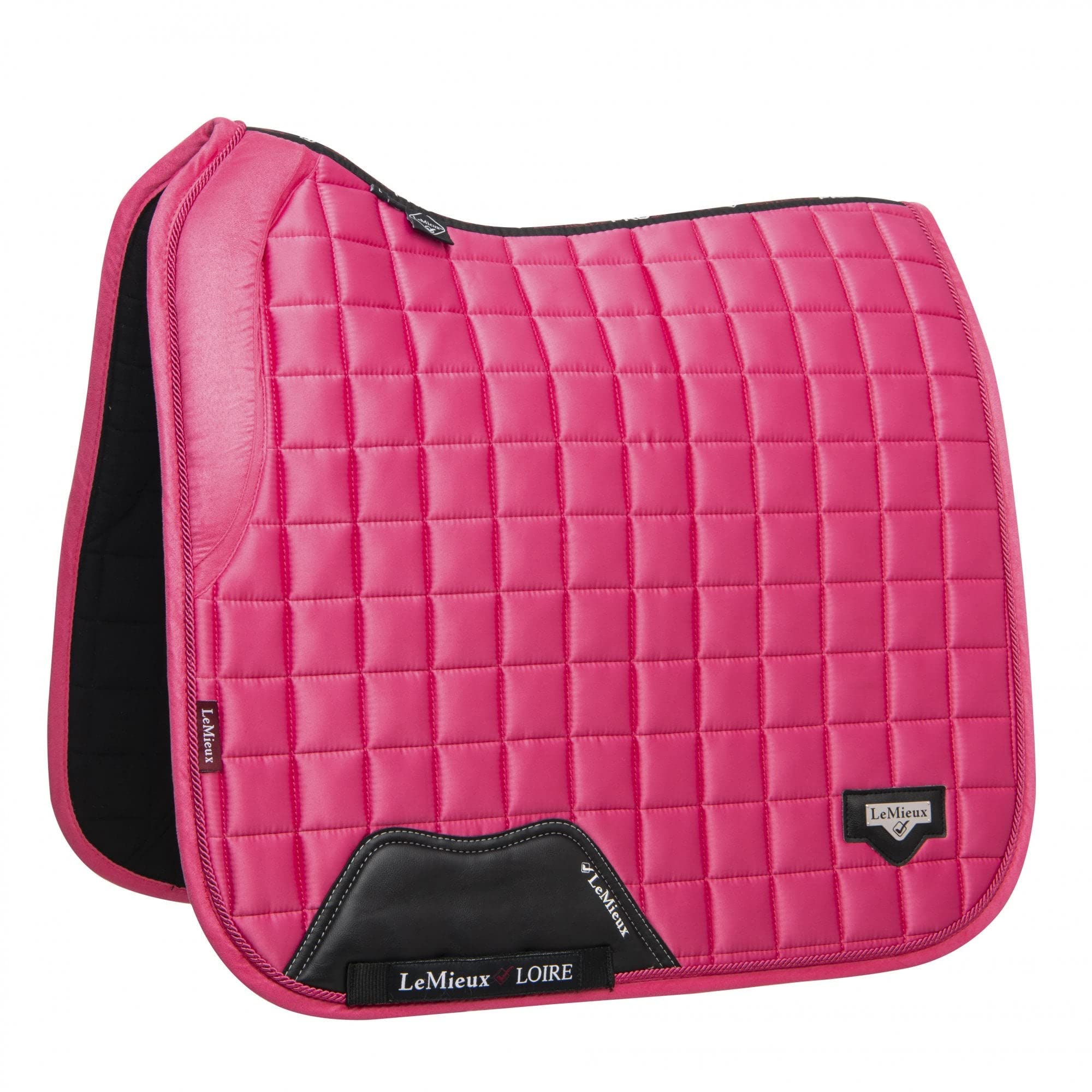 LeMieux Dressage Loire Memory Square Saddle Pad - Saddle Pads for Horses - Equestrian Riding Equipment and Accessories (Watermelon - Small/Medium) โ image 1