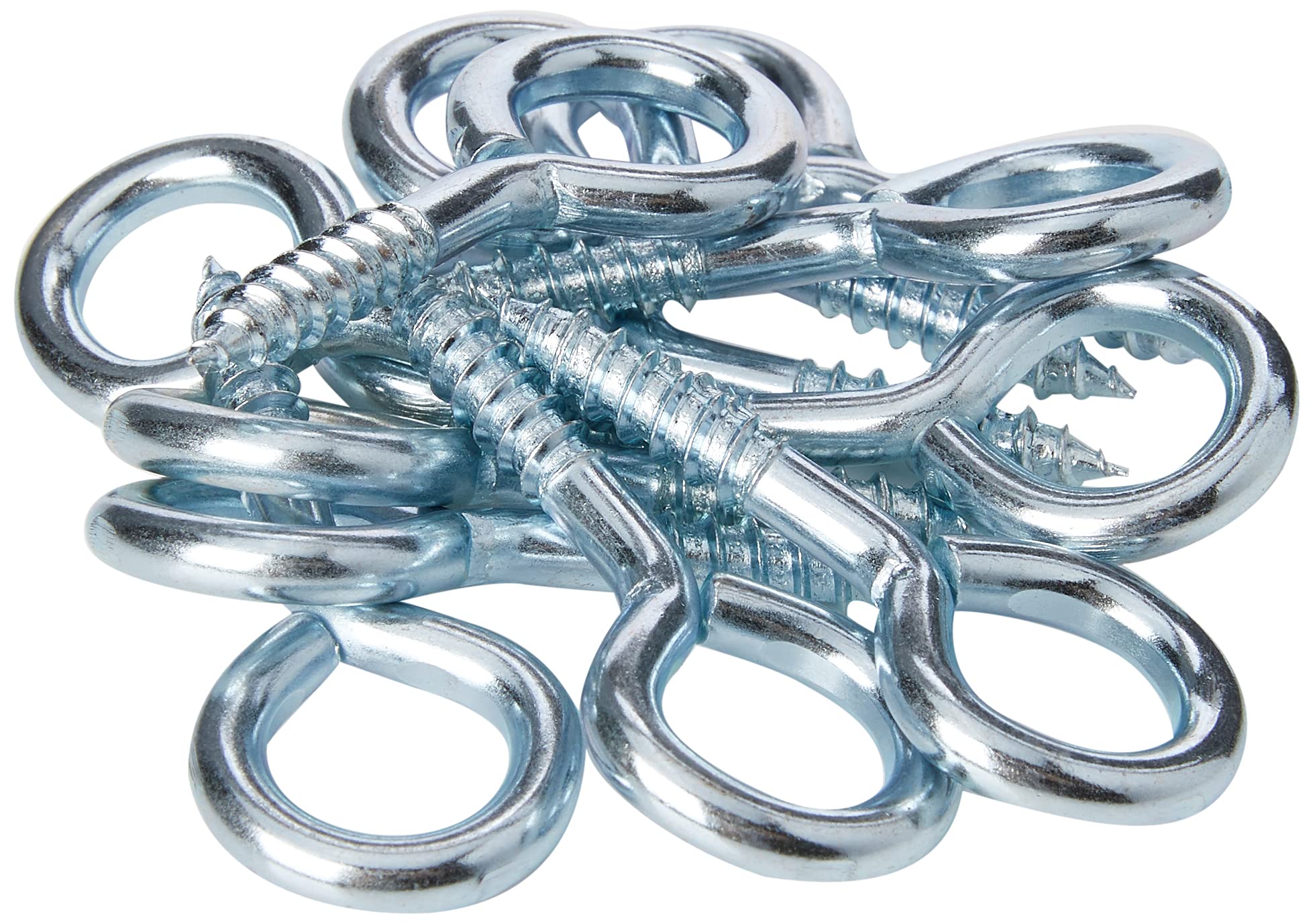 Occhielli A Vite Merriway BH00102 - Set 30 Pezzi In Acciaio, Colore Bianco, Per Fai-Da-Te E Cucito