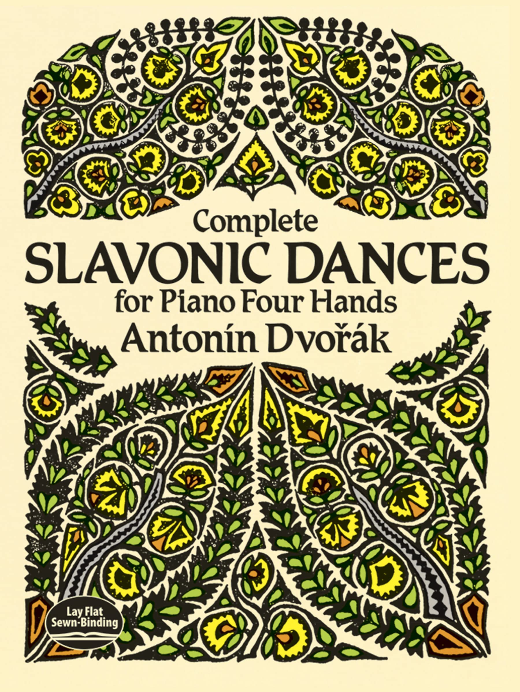 Complete Slavonic Dances for Piano Four Hands [Lingua inglese]