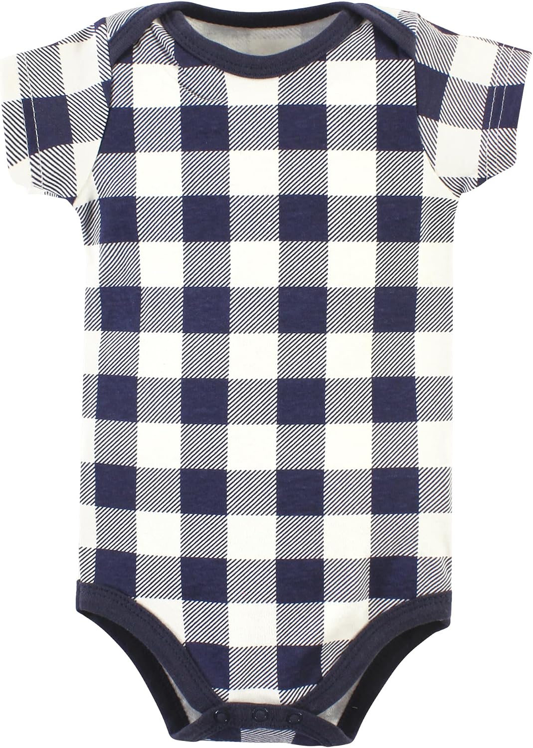 Hudson Baby Unisex Baby Cotton Bodysuits, Brown Navy Mamas Boy 3-Pack, Newborn
