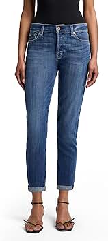 【7 For All Mankind】 Josefina mid-riseスリムジーンズ 0400019214457_BLUEPRINT_ASTL?