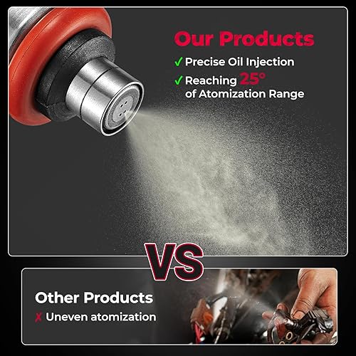 Miniatura 4 de BDFHYK Inyector de combustible 0280158233 compatible con Dodge Charger Grand Caravan Jeep Ram 1500 Chrysler 200 300 3.6L V6 Kit de repuesto