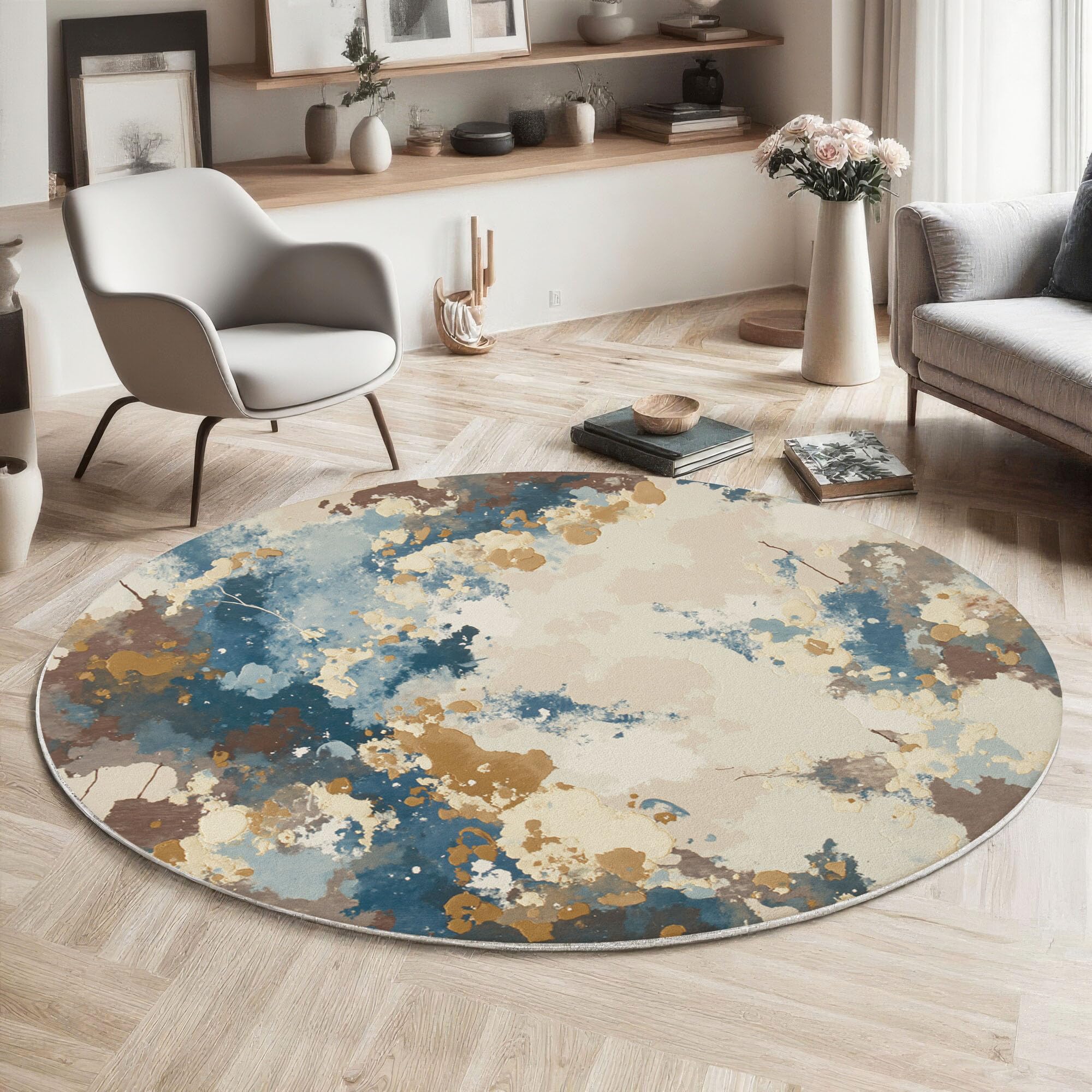 Tapis moderne et doux pour créer un coin lecture cosy dans la chambre